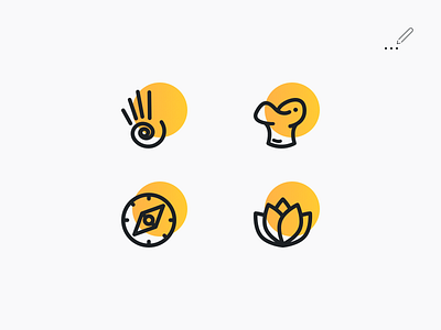 Application Iconography Design app design icon iconography icons ios line line art soft web