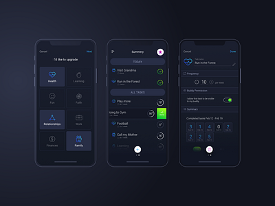 Priority Coach - UI Mobile App