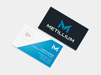 Metillium Branding and Business Cards branding design flat logo minimal typography