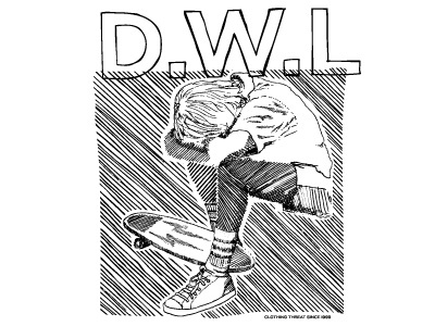 DWL clothing logo shirt skateboard