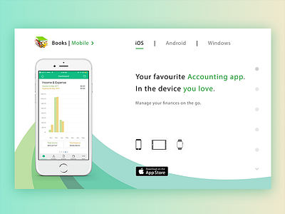 Zoho Books Mobile specific landing page (1) accounting landingpage zoho zohobooks