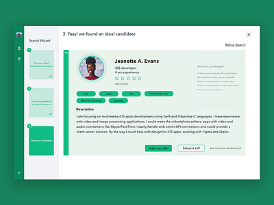 AI powered recruitment wizard | We Found Your Candidate