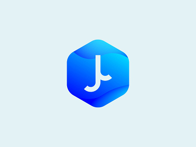 Jibrel Network adobe illustrator blockchain branding design jibrel logo vector