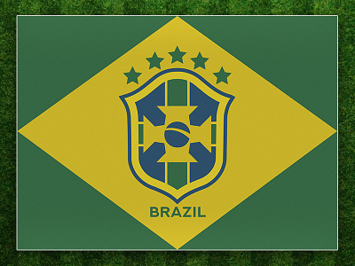 Brazil Sticker Design Contest brazil contest design football graphic illustration mule playoff rebound soccer sticker stickers