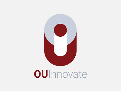 OU Innovate app branding design flat icon identity logo minimal ui vector