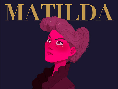 Matilda animation digital drawing drawing graphic design illustration