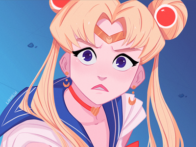 Sailor Moon Redraw Screencap Challenge