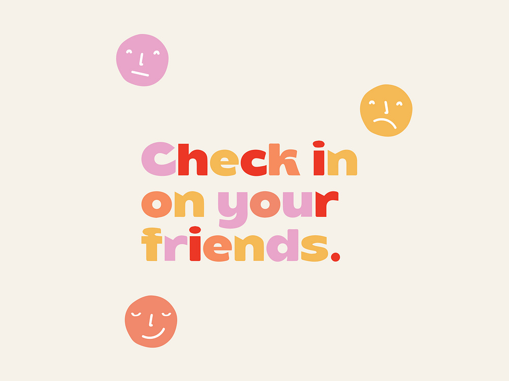Check in on your friends by Marta Brinchi Giusti on Dribbble