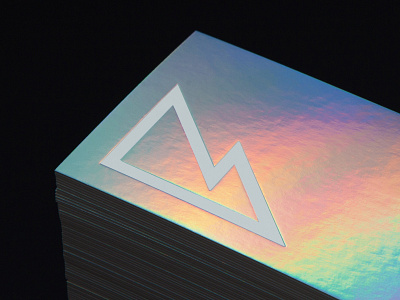 Fracas business card branding businesscard filmproduction hologram logo