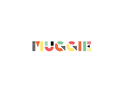 Muggie cakes logo brand cake cakedesign colors logo pattern