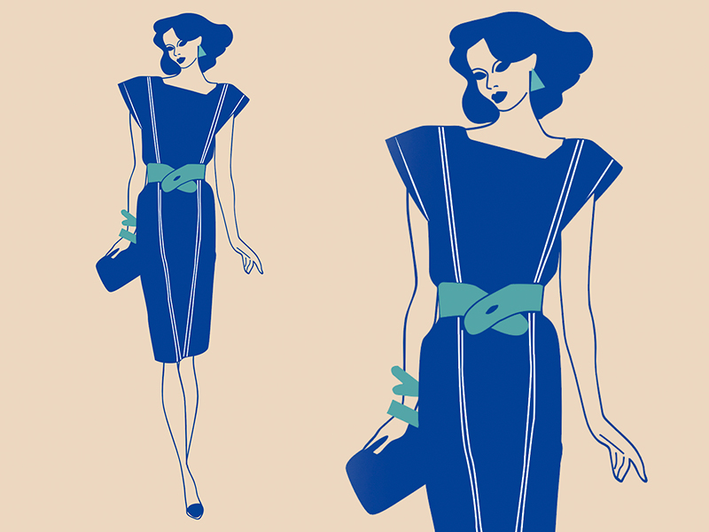 Fashion eras by Marta Brinchi Giusti on Dribbble