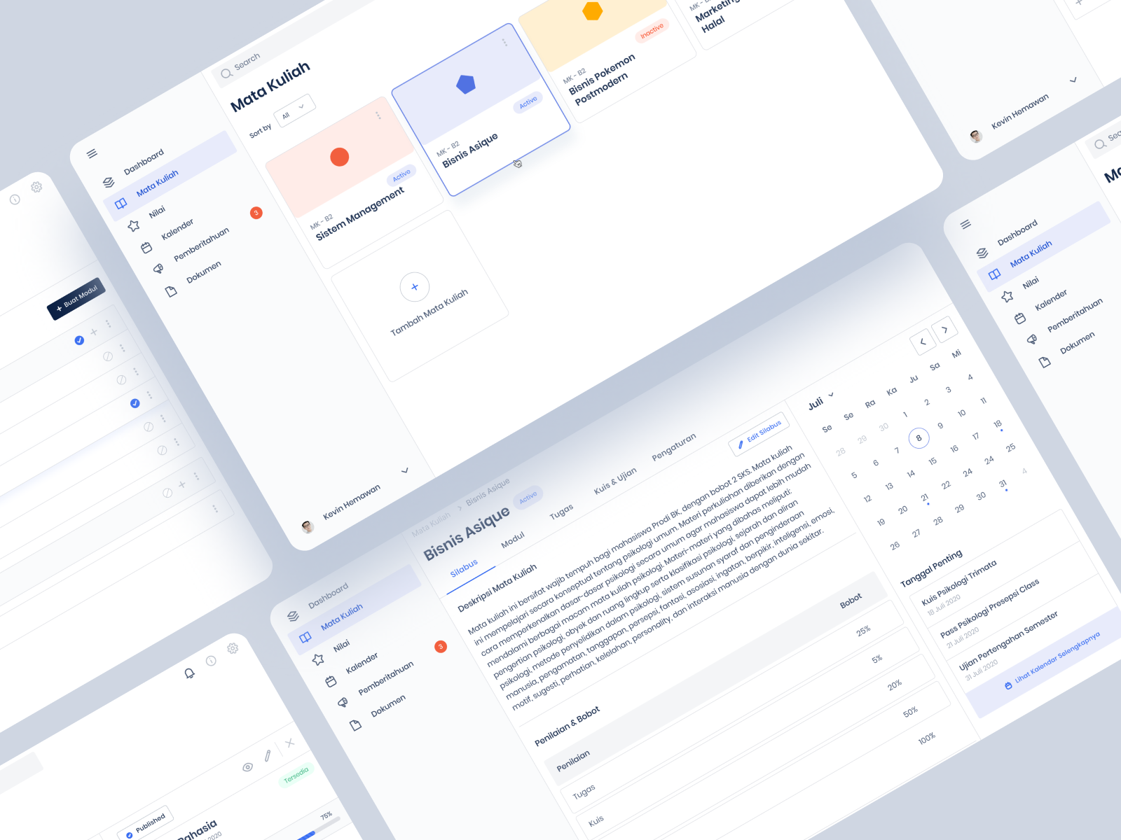 Learning Management System Design by Yeremias NJ on Dribbble