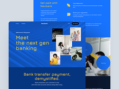 Finance Landing Page