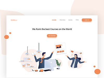 Landing Page Illustration