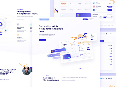 Get paid to Complete Surveys Website by Yeremias NJ on Dribbble