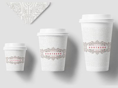 Northern Coffee Bar illustration illustrator letter design lettering photoshop type typography