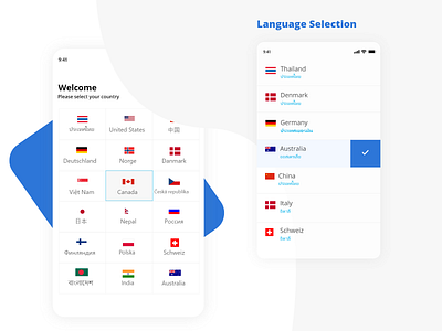 Language Selection Before Login