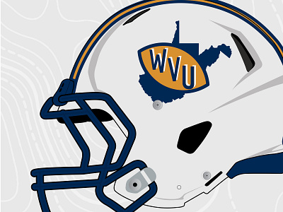 wvu football clipart