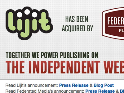 Lijit has been acquired ad lijit tech