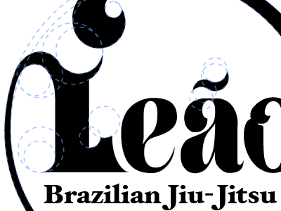 Leão Patch Work logo outline