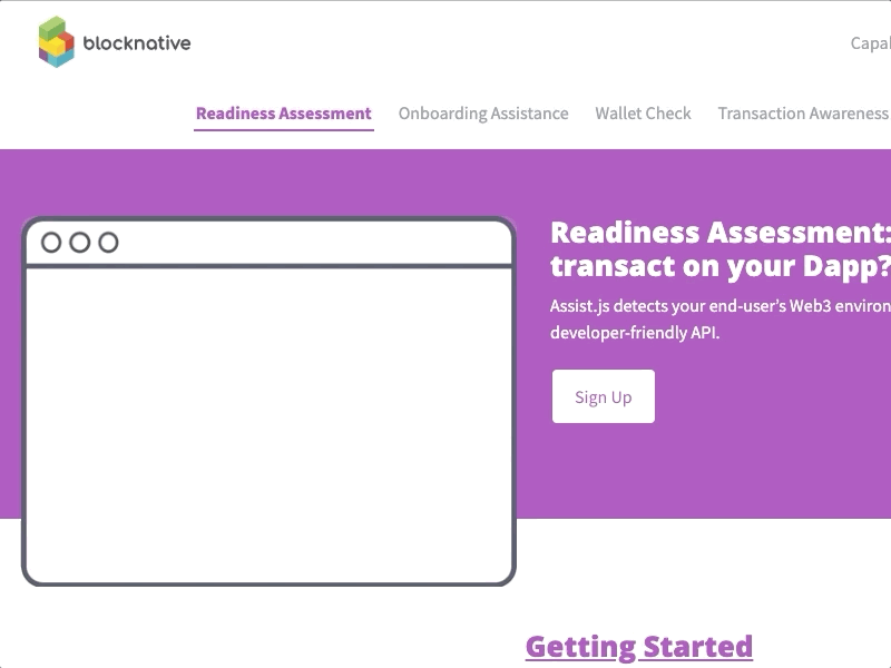 Dapp Readiness Assessment Animation