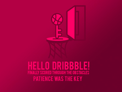 Dribbble debut shot!