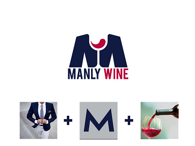 Manly Wine Logo