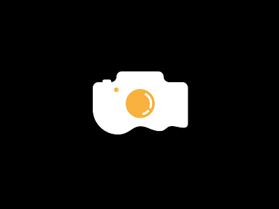 Breakfast Photography Logo brand branding camera creative design dribbble graphic logo mark minimal negativespace shot