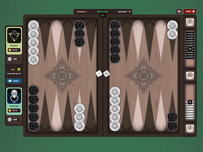 Backgammon interface