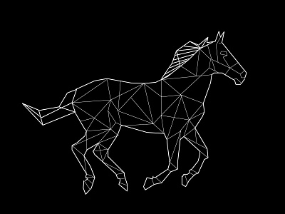 Animals Polygon Line Art drawing illustration lineart polygon