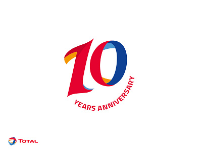 10 Years Logo 10 years anniversary logo number total