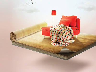 Flooring Print Ad 2 ad design flooring parquet print visual wooden