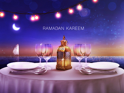 Ramadan 2018 ad artwork fasting print ramadan restaurant retouch