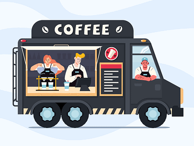 Moving cafe