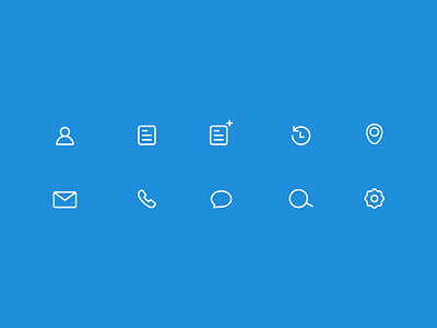 Icon set app blue design gray icon set icons ios meeting mobile ux