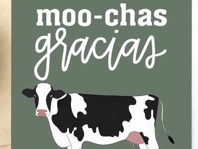 Moo-chas gracias!