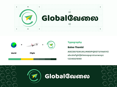 Global Velai brand identity branding branding and identity dribbble globalvelai globe logo