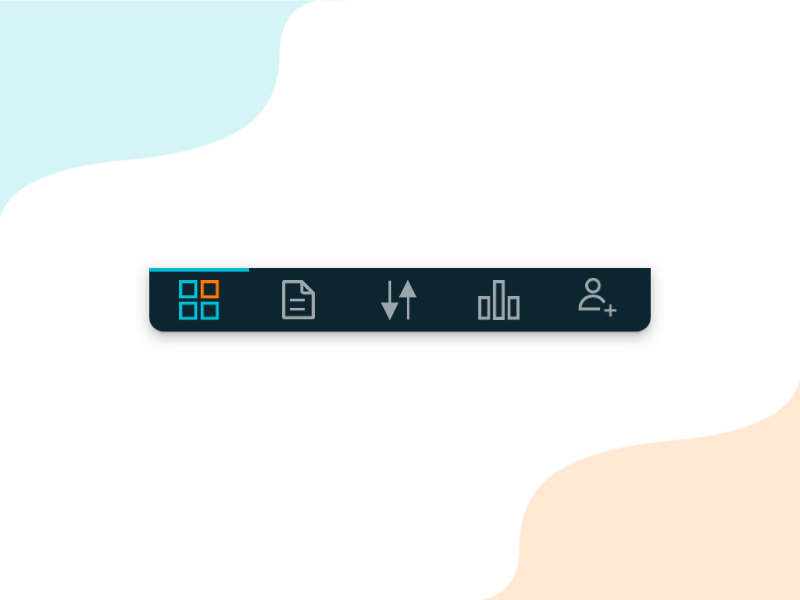 Menu Animation branding dribbble icon illustration menu bar ui ux vector web