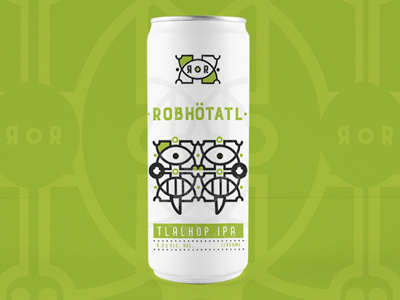 ROBHOTATL alcohol branding packaging