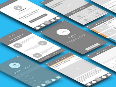 Wireframe: Civic Mobile Application