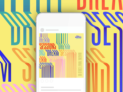 Dream Sessions - Digital church message sans serif yellow