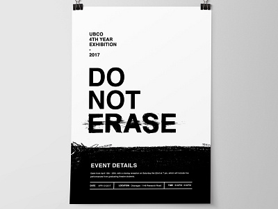 Do Not Erase brand charcoal erase
