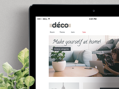 Déco Stop home shop store webdesign