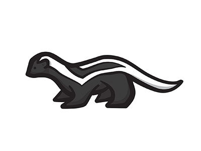 Z is for Zorilla africa african skunk alphabet animals challenge illustration linework striped polecat zorilla
