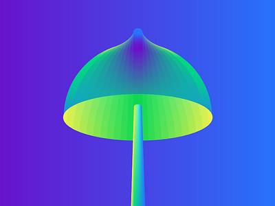 Mushroom.2 generative neon