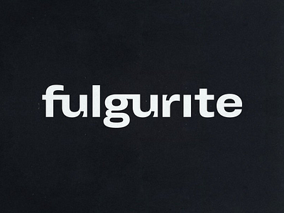 fulgurite logotype