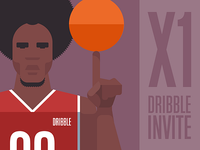 Dribbble Invite 2019 basketball dribbble invite player