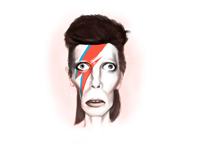 Mr. Bowie artist caricature davidbowie musician