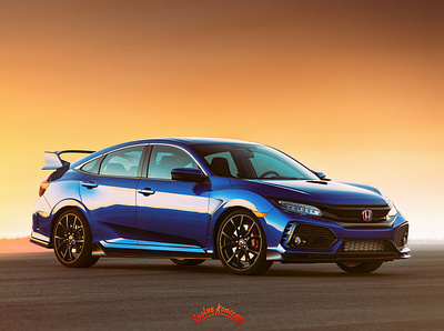 Honda Civic Type R Sedan automotive car design cars civic honda honda civic jdm photoshop racing