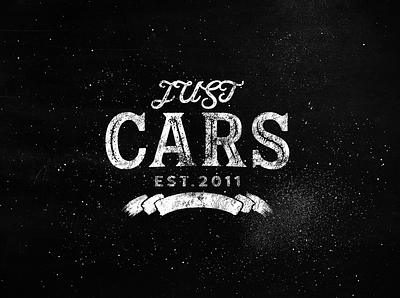 Just Cars blog logo design automotive branding cars logo logodesign logos photoshop vector vintage